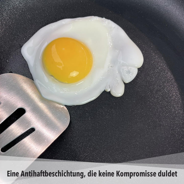 SCANPAN CS+ Bratpfanne 32 cm, Stratanium+, Induktion, 5-Schicht Edelstahl, 32 cm