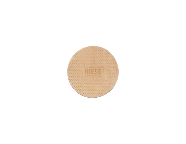 Riess, 4951-000, Topflappen aus Leder, AROMAPOTS, Truehomeware, Classic, Durchmesser 18.3 cm, Velour