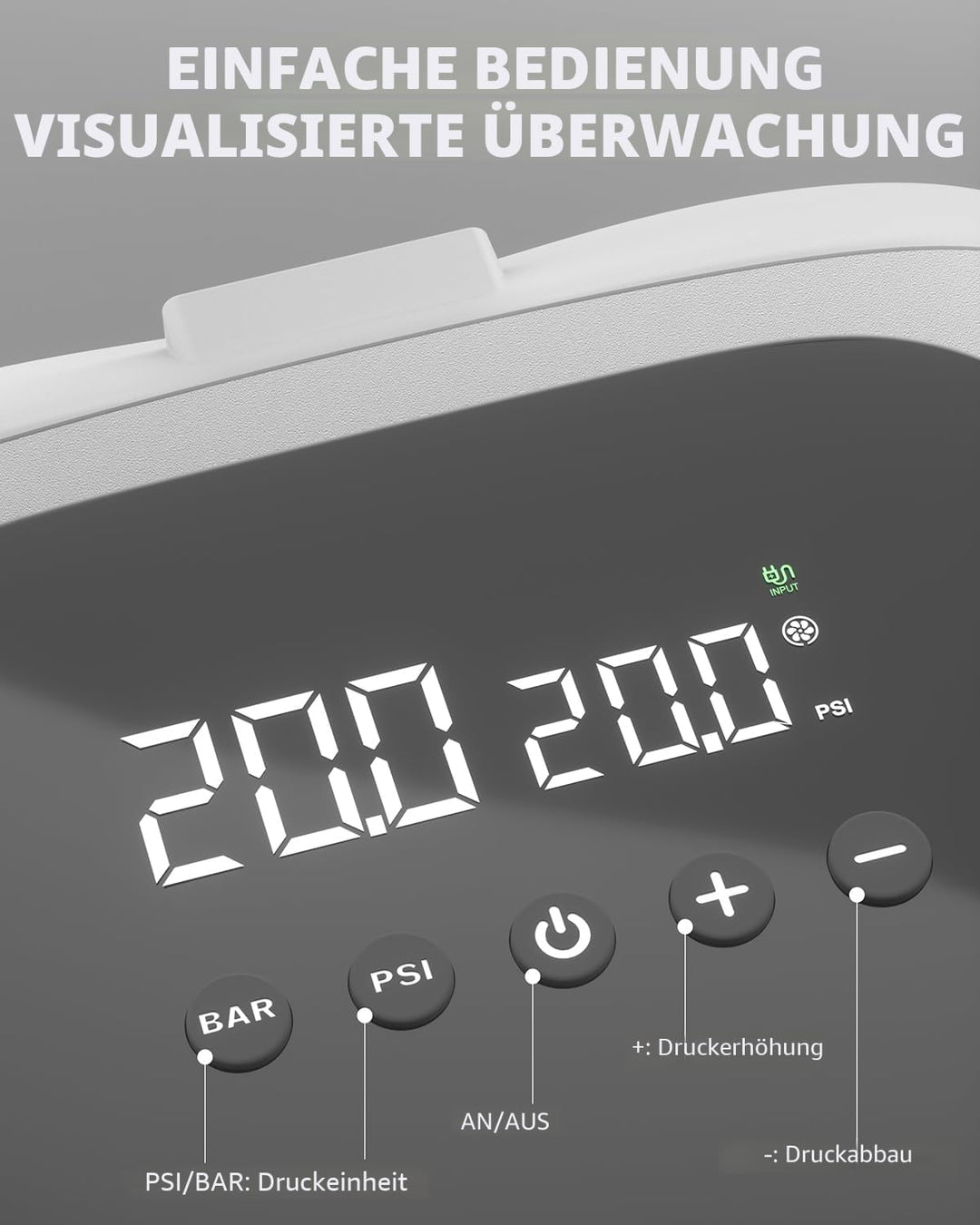 Swonder SUP-Pumpe, 30% Schnellere Inflation SUP Pumpe Elektrisch, Kompakte & Leichte Elektrische Luf