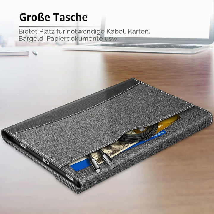 Fintie Hülle für Samsung Galaxy Tab S8 Plus 2022/S7 FE 2021/S7 Plus 2020 12.4 Zoll, Multi-Winkel Bet