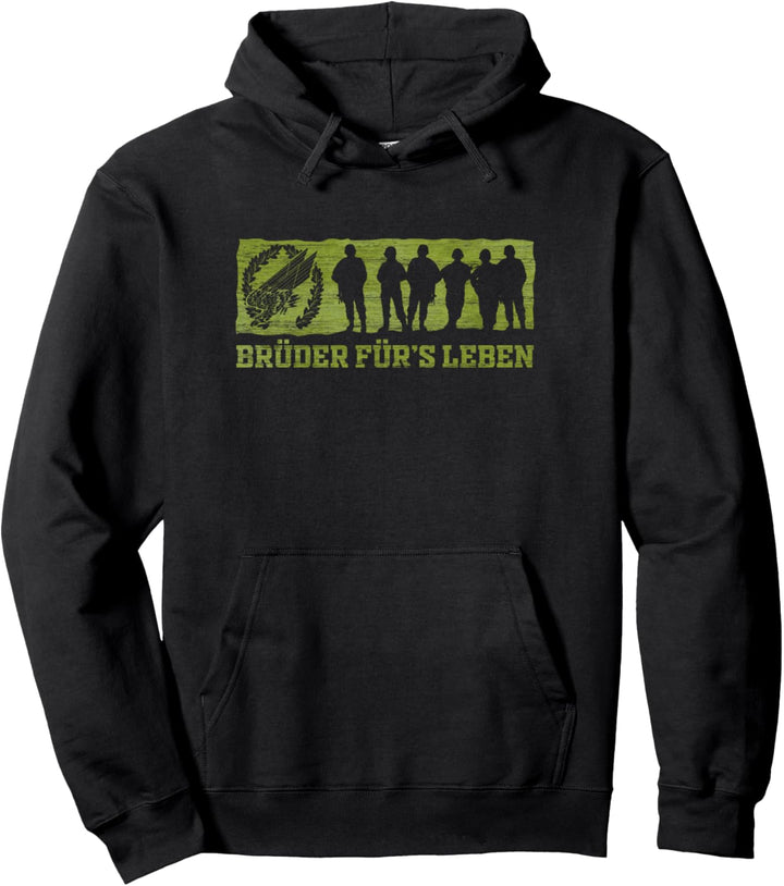 Bundeswehr Fallschirmjäger Brüder fürs Leben Soldat Geschenk Pullover Hoodie