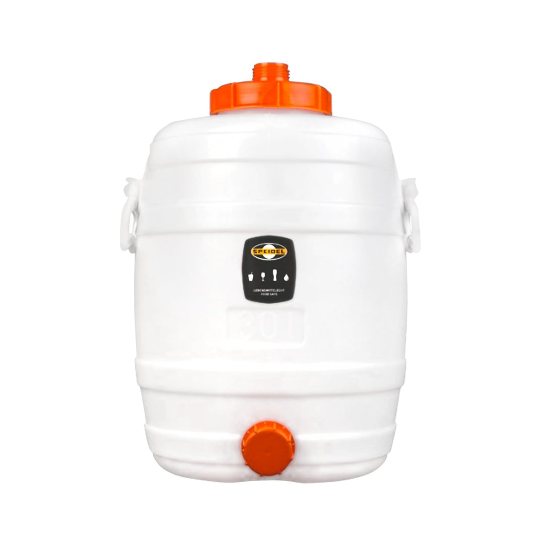 Speidel Getränkefass Gärfass Mostfass Weinfass Fass rund Tragegriff 30 Ltr 340mm