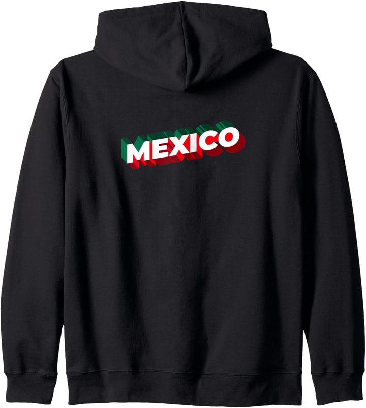Flagge Mexiko Kapuzenjacke