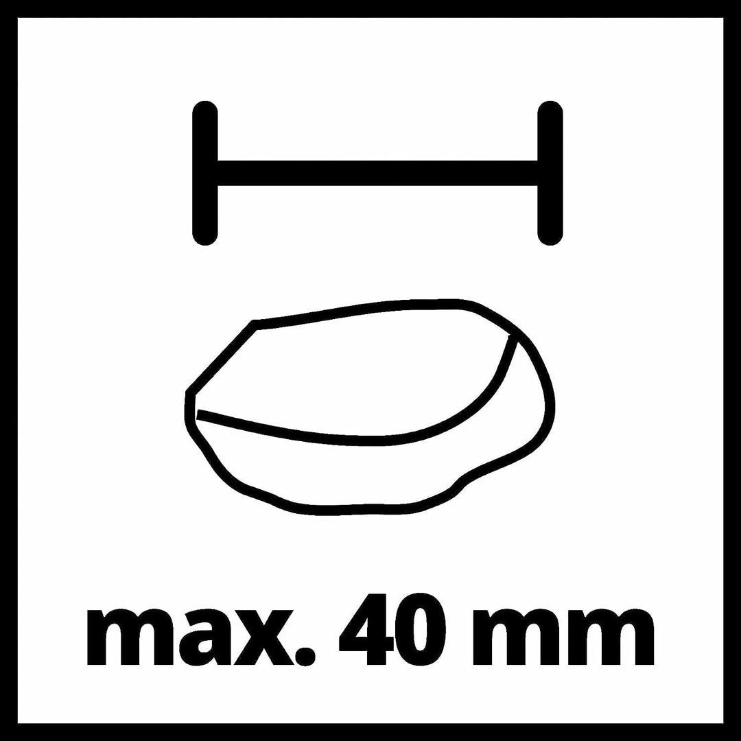 Einhell Schmutzwasserpumpe GC-DP 9040 N (900 W, 22.000 L/h Förderleistung, Ø 40 mm Fremdkörper, Ther