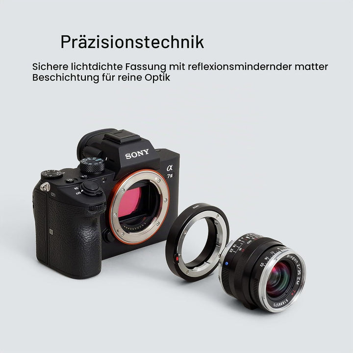 Urth Objektivadapter: Kompatibel mit Leica M Objektiv und Sony E Kameragehäuse, Leica M