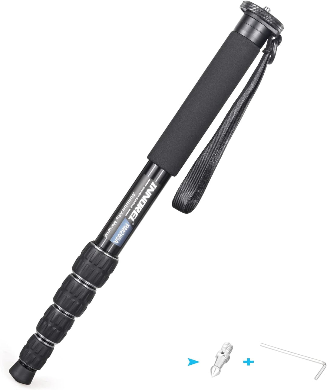 INNOREL RM285A Kamera Einbeinstativ Professionelles, tragbares, kompaktes Reise-Einbeinstativ aus Al
