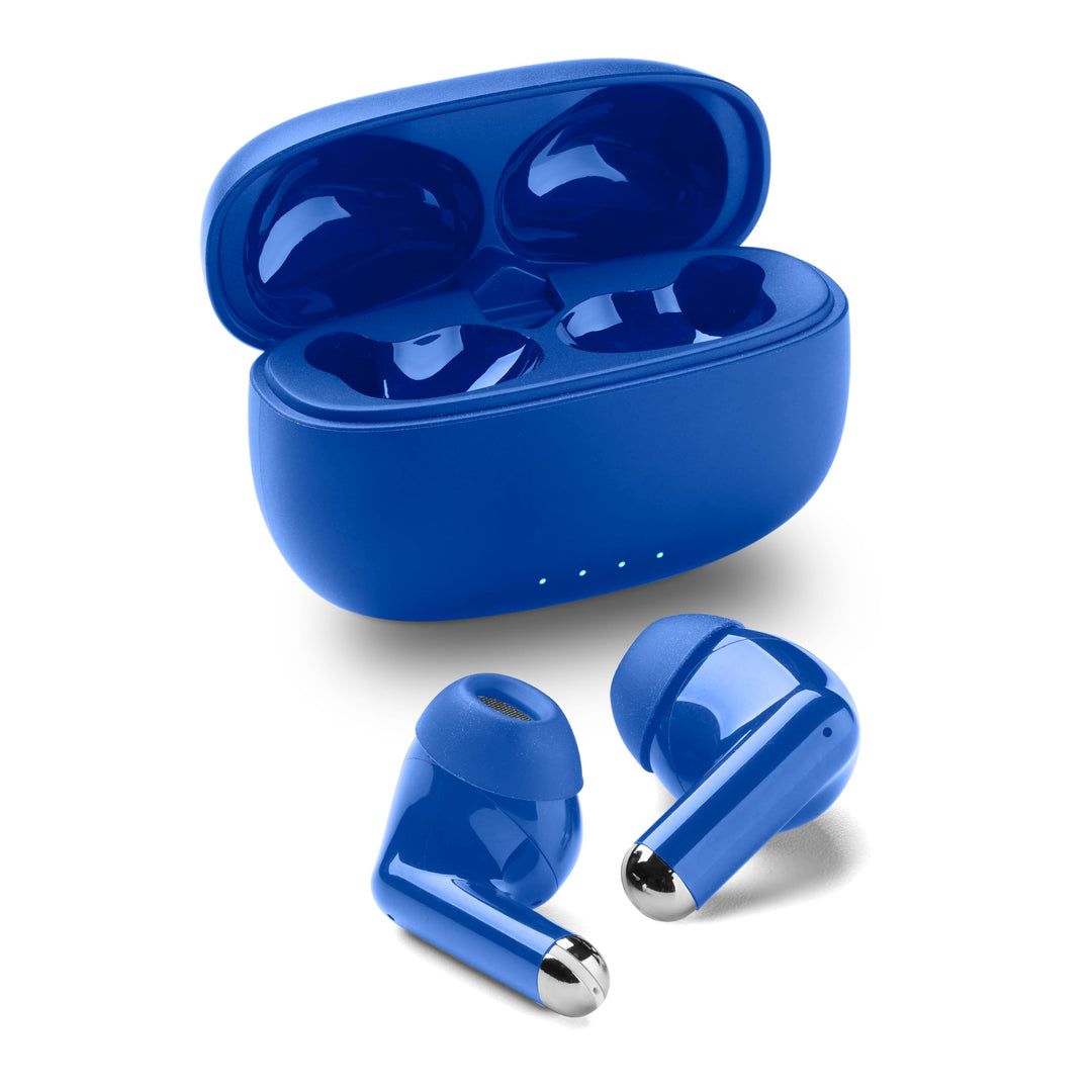 Music Sound Drift Bluetooth In-Ear-Kopfhörer kabellos mit kompaktem, farbenfrohem Case, Auto-Pairing