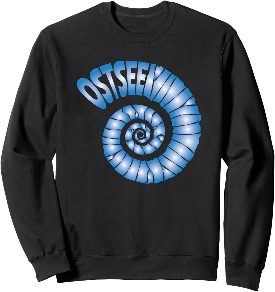 Ostsee Urlaub Meer Sand Strand Ferien Schnecke Inseln Reise Sweatshirt