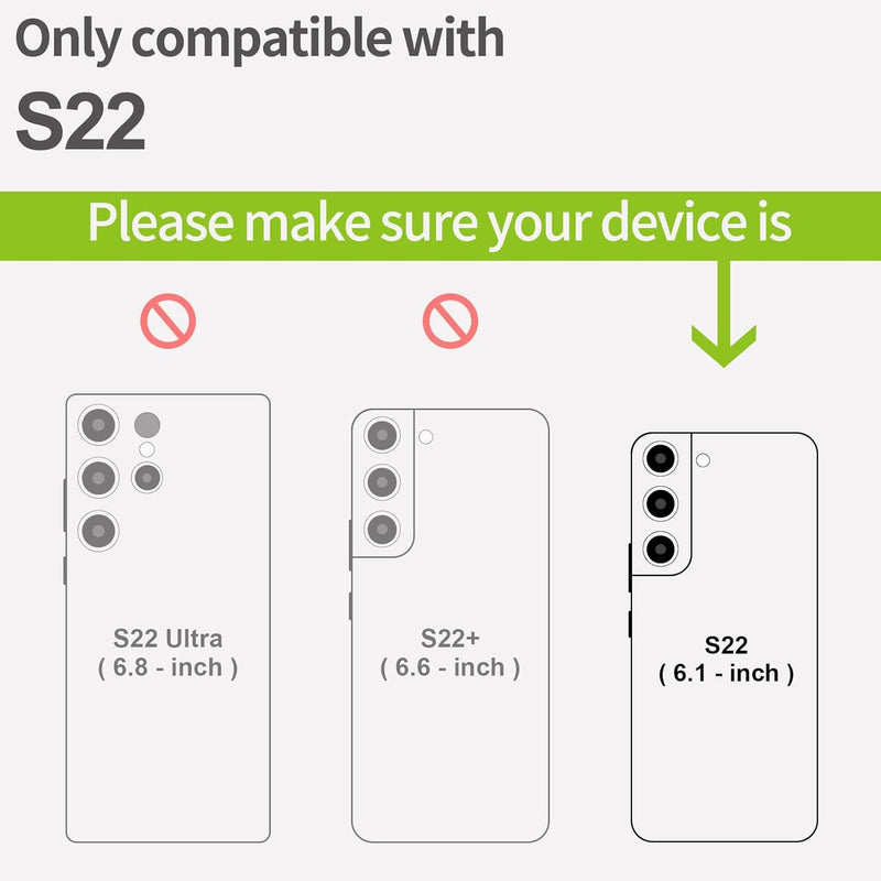 Carveit Handyhülle für Galaxy S22 Case [Holz und TPU Silikon Hybrid hülle] Stossfeste Stossstange ha