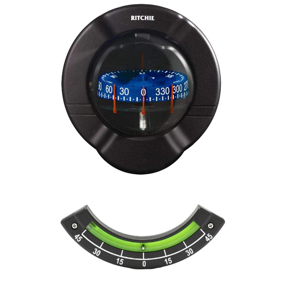 RITCHIE SR-2 VENTURE BULKHEAD MOUNT COMPASS W/ CLINOMETER