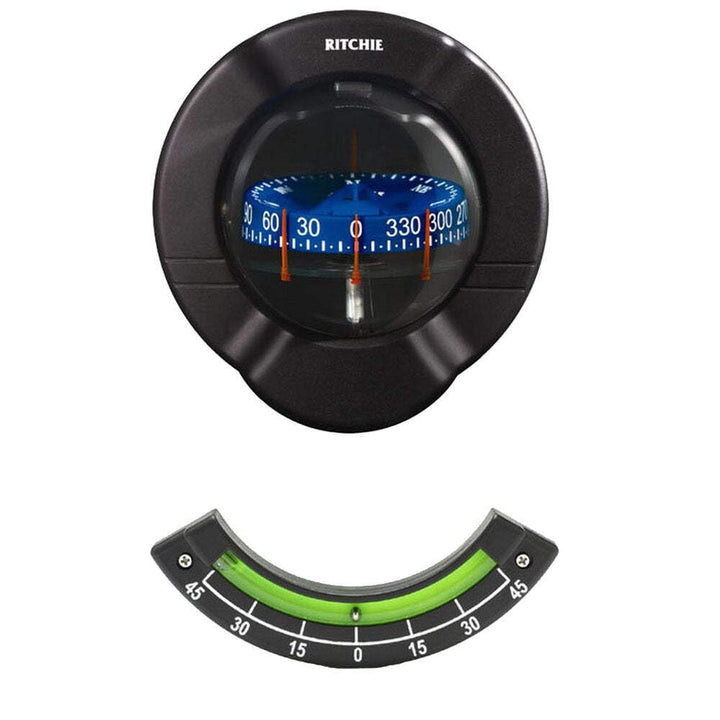 RITCHIE SR-2 VENTURE BULKHEAD MOUNT COMPASS W/ CLINOMETER