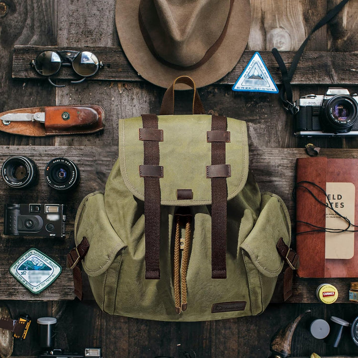 TARION Unisex Michael Kamerarucksack (1er Pack) M Grün, M Grün