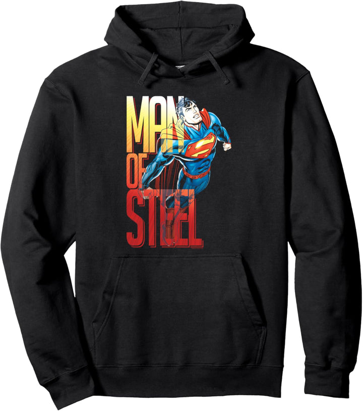 Superman Steel Flight Pullover Hoodie