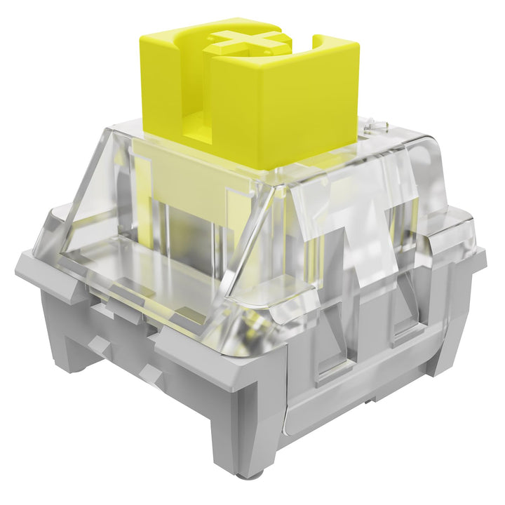 MAGIC-REFINER AS101 Pre-lubed Panda Switches, Taktile Switches für Mechanische Tastatur, 3 Pin 42gf,
