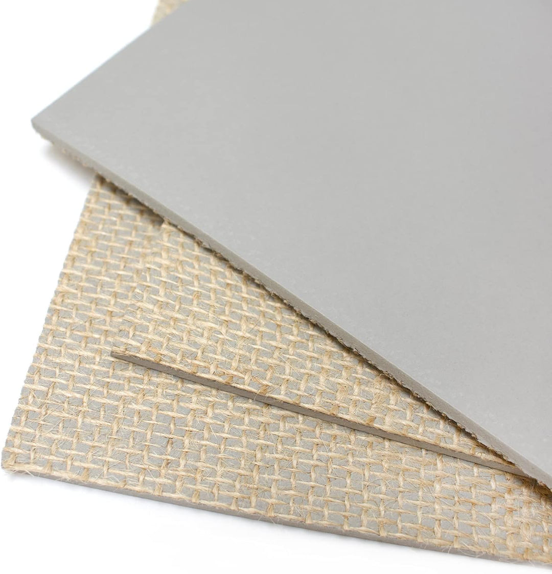 Artway Traditionelles Lino-Blatt – A2 – 3 Stück, grau, A2