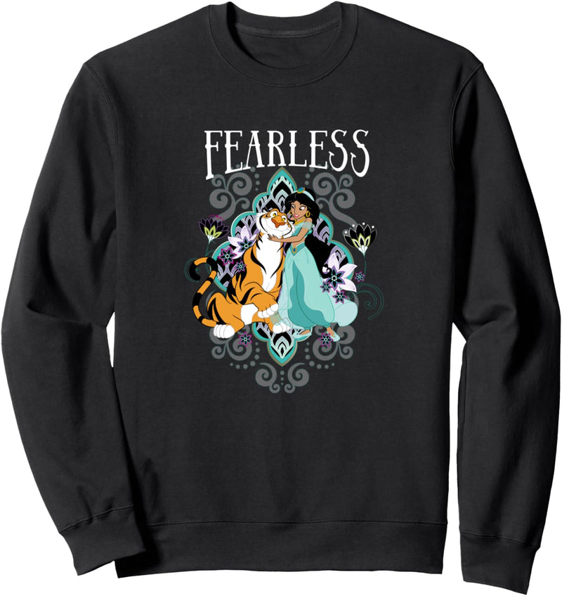 Disney Aladdin Jasmine And Rajah Fearless Sweatshirt