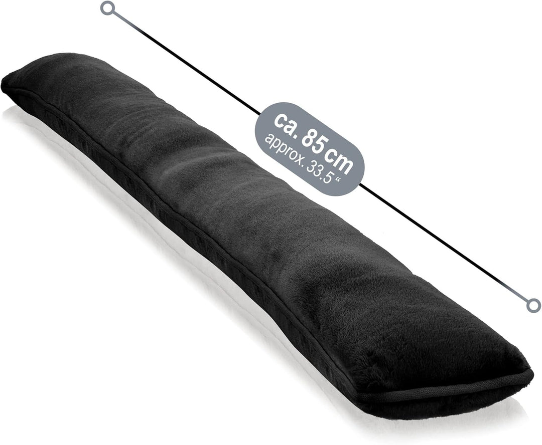 COM-FOUR® 2X Zugluftstopper für Tür und Fenster - Microfaser Windstopper- Energie sparen mit Luftzug