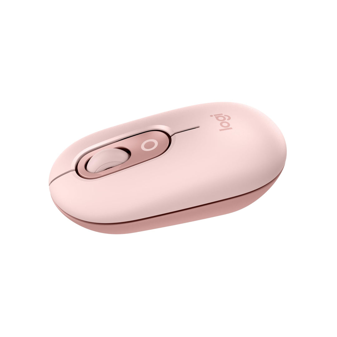 Logitech POP Mouse, kompakte und Mobile kabellose Bluetooth-Maus mit programmierbaren Tasten und lei
