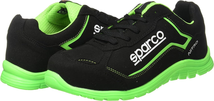 Sparco Unisex Nitro Industrial Shoe, Black, 47 EU