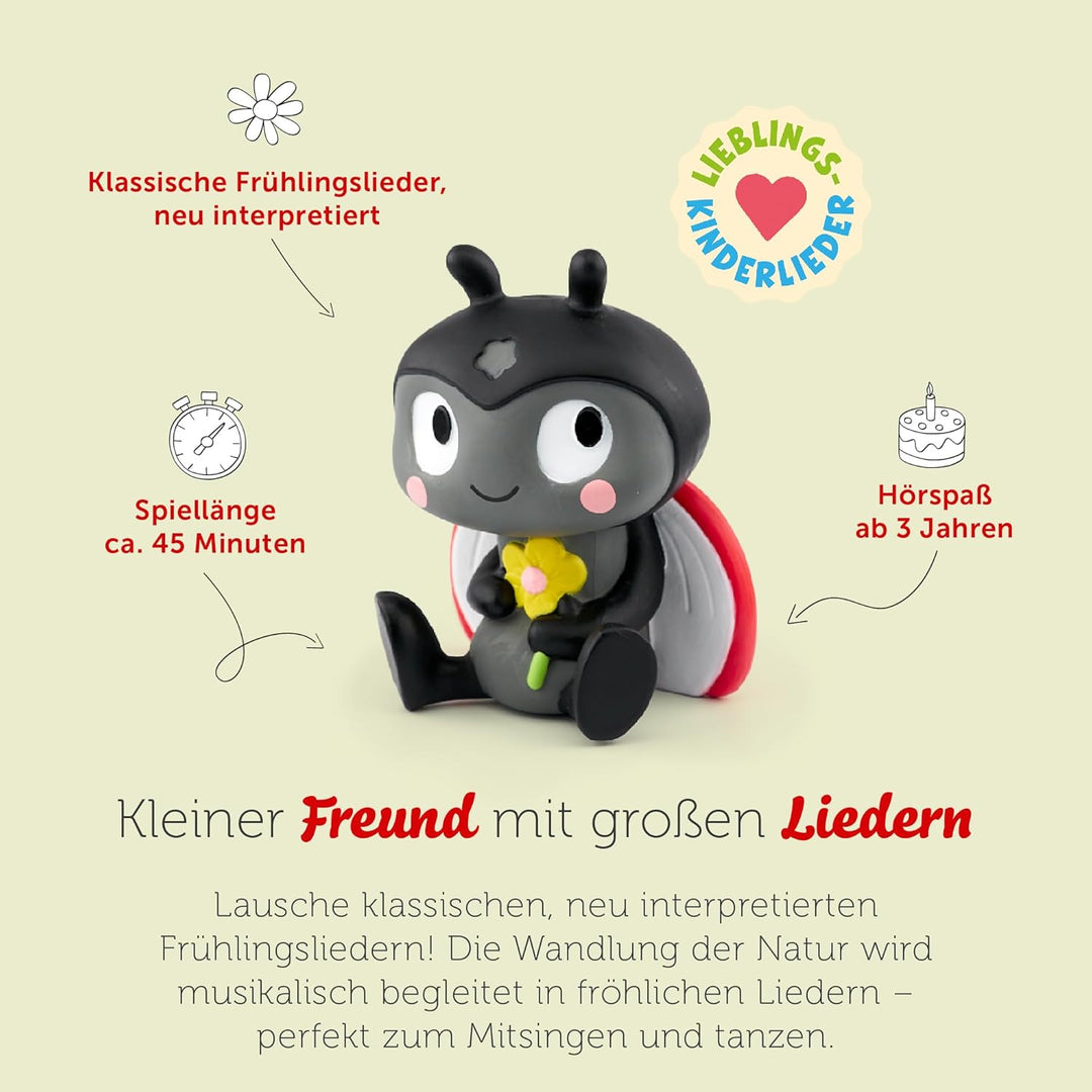 Tonies Hörfiguren für Toniebox, 23 Lieblings-Kinderlieder – Frühlingslieder, Kinderlieder ab 3 Jahre
