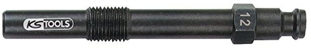KS Tools 150.3673 Glühkerzen Adapter, M10x1,0 mit Aussengewinde, Länge 83 mm