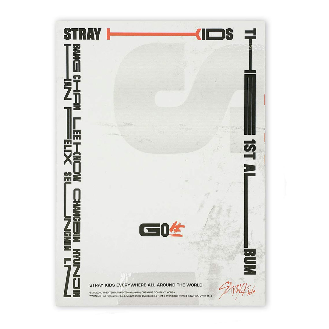 STRAY KIDS 1st Album - GO生 [ Standard ver. / A Type ] CD + Photobook + Photocards + Unit Lyric Leafl