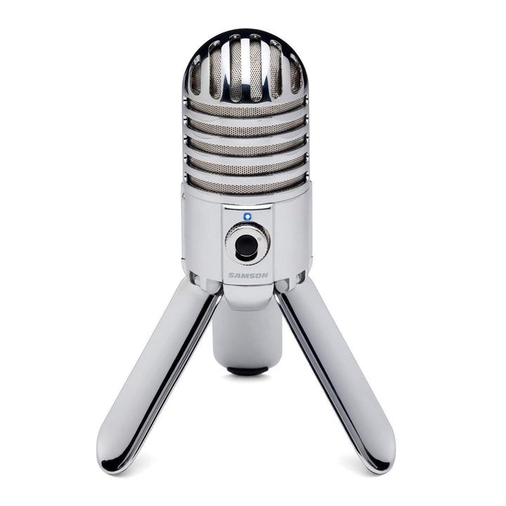 Samson Meteor Mic USB Studio/Podcast Mikrofon silber silber Single, silber Single