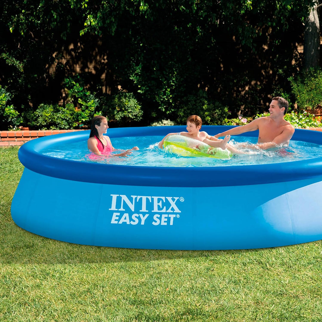 Intex Easy Set Pool - Aufstellpool - Ø 396 x 84 cm - Mit Filteranlage 396cm x 84cm Aufstellpool (mit