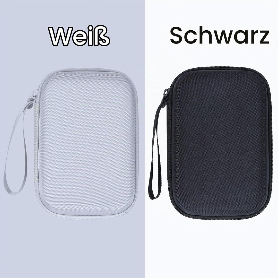 Hart Schutz Hülle Etui für Canon SELPHY QX20 / SELPHY Square QX10 Mobiler Fotodrucker (Weiss), Wei&amp;