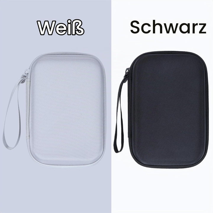 Hart Schutz Hülle Etui für Canon SELPHY QX20 / SELPHY Square QX10 Mobiler Fotodrucker (Weiss), Wei&amp;