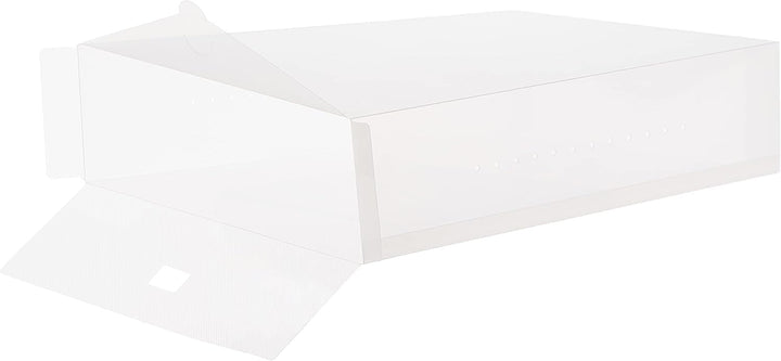 Whitmor klar Vue Collection Damen Schuh Box, 2er-Set Boot-Boxes Stiefel-Box, 2-er Set, Stiefel-Box,