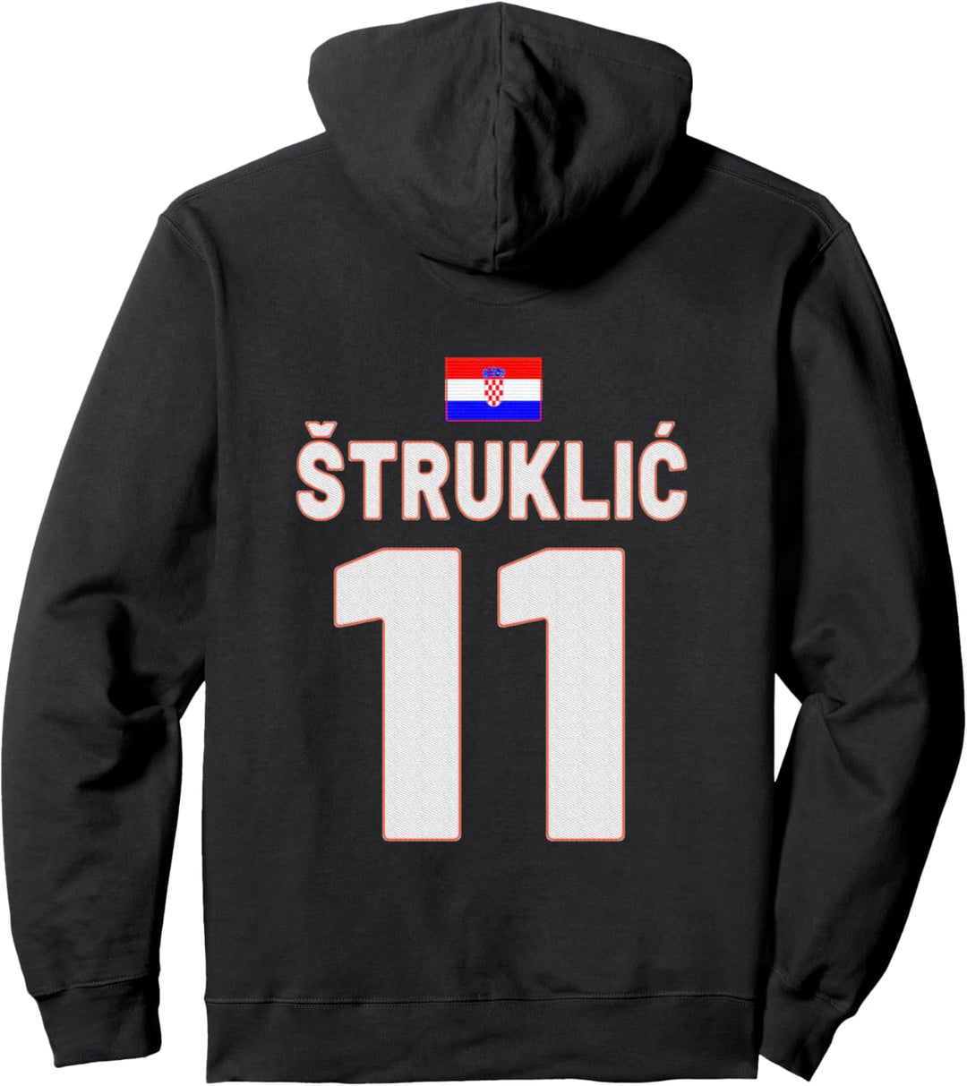 Nogomet Hrvatska Struklic mit lustigem Namen Kroatien Pullover Hoodie