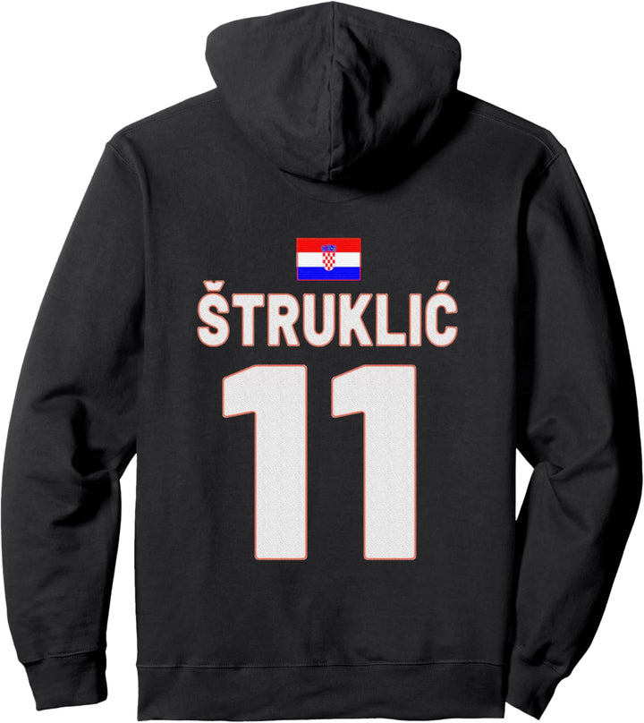 Nogomet Hrvatska Struklic mit lustigem Namen Kroatien Pullover Hoodie