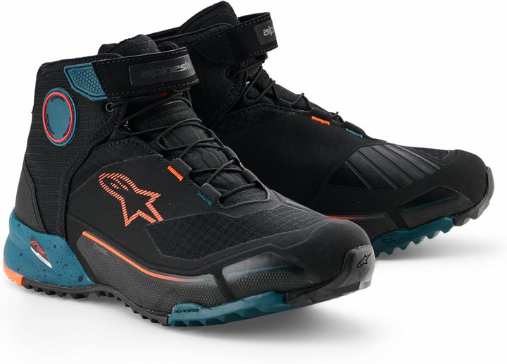 Alpinestars Unisex Motorradsc Motorradstiefel 44 EU Orange Grün, 44 EU Orange Grün