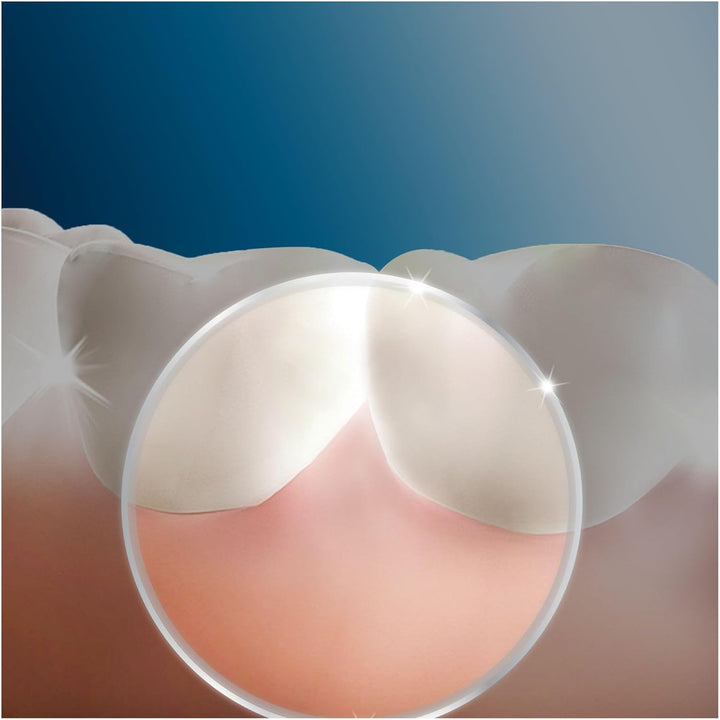 Oral-B OxyJet Reinigungssystem, mit Mikro-Luftblasen-Technologie, 4 Aufsteckdüsen, Weiss, Blau