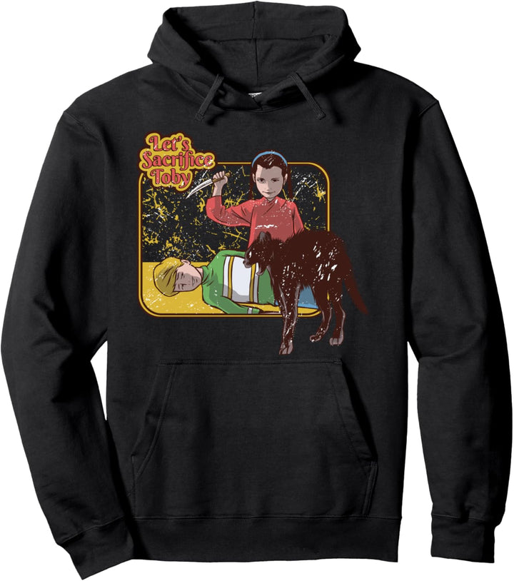 Retro Funny Let's Sacrifice Toby Parodie Erwachsene Humor Geschenk Pullover Hoodie