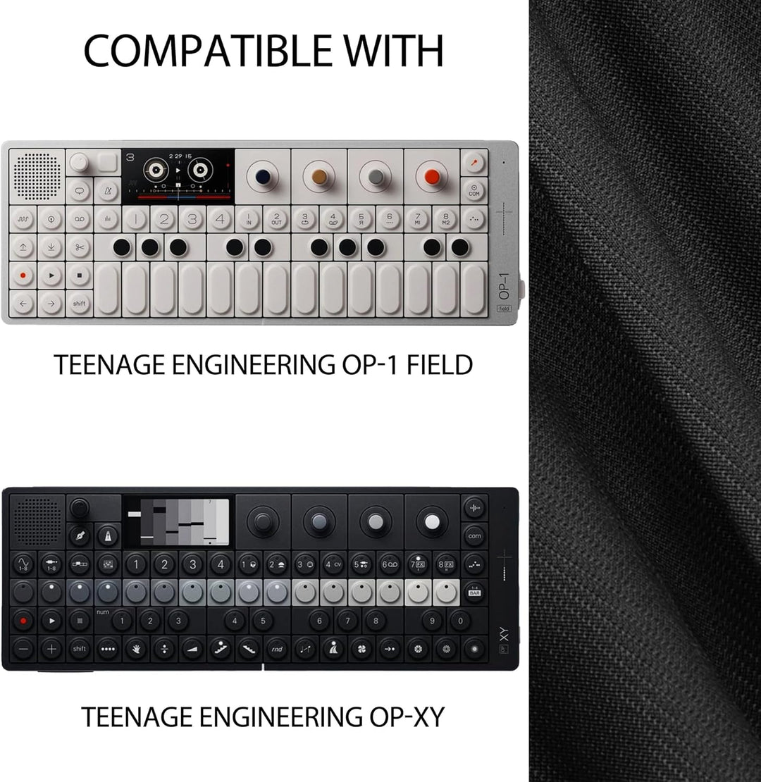 Synthesizer-Tasche für Audio-Sampler-Synthesizer, kompatibel mit Teenage Engineering OP-1 Field/OP-X