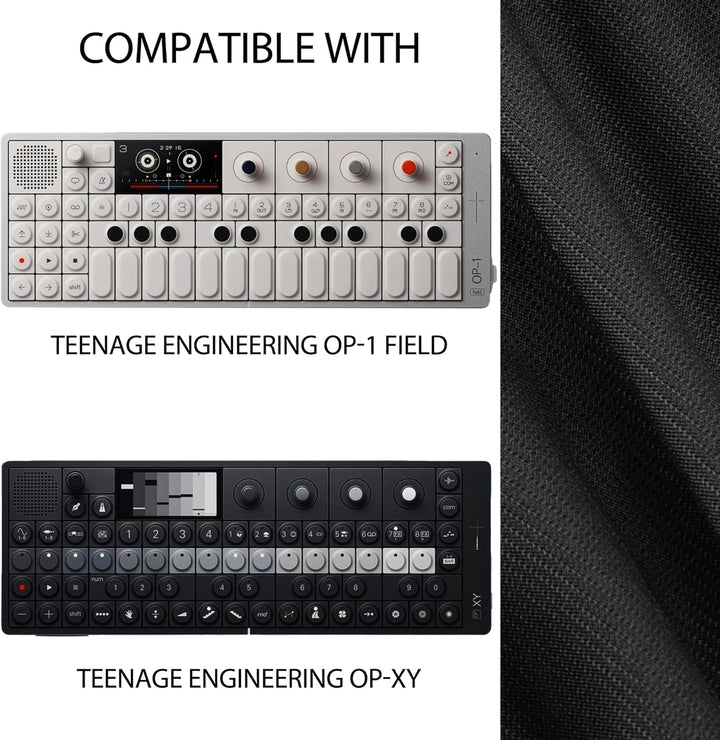 Synthesizer-Tasche für Audio-Sampler-Synthesizer, kompatibel mit Teenage Engineering OP-1 Field/OP-X