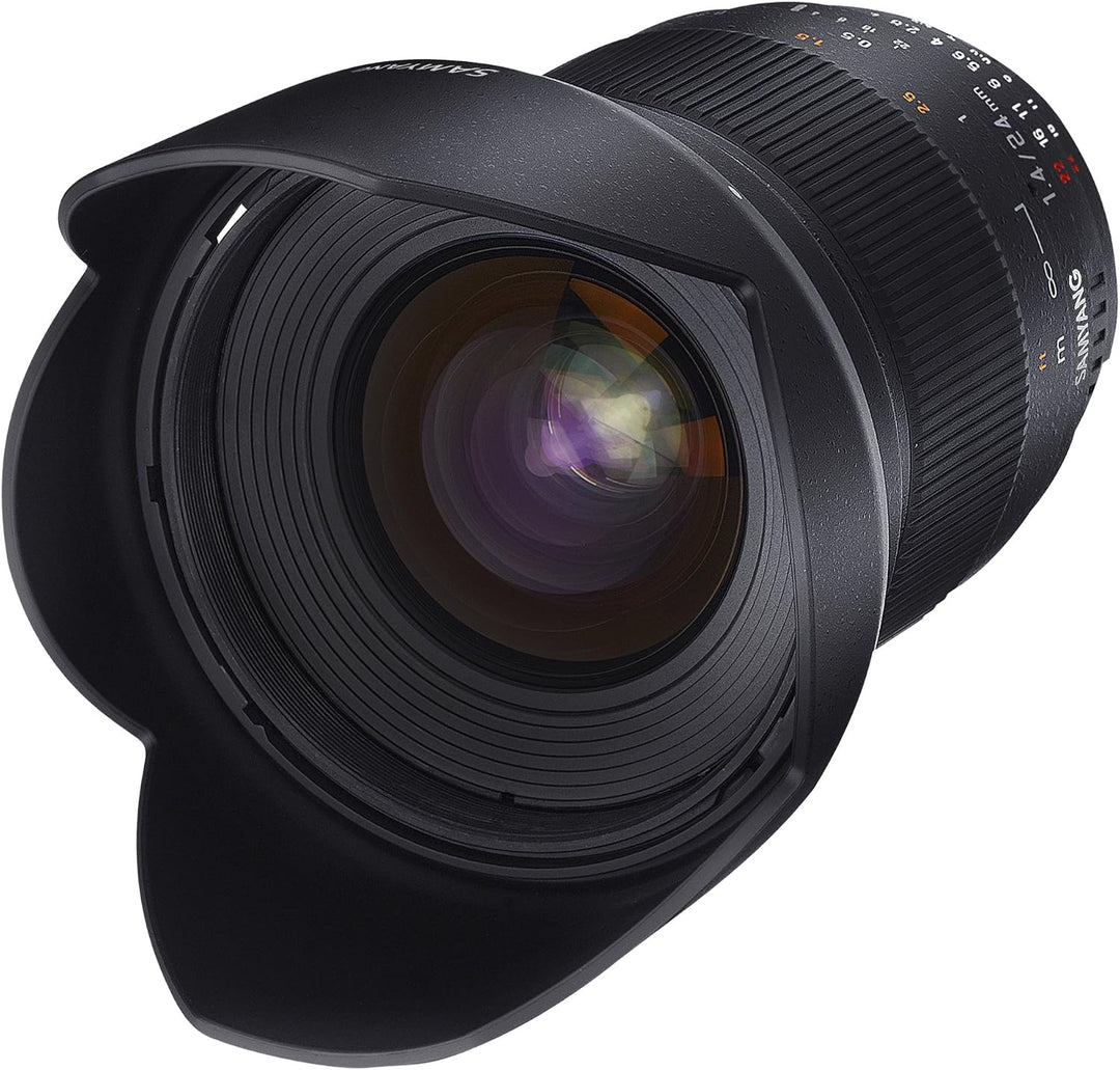 Samyang 24mm F1.4 Objektiv für Anschluss Micro Four Thirds, Micro Four Thirds