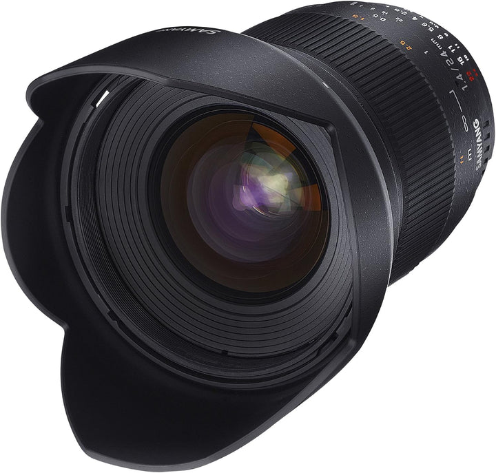Samyang 24mm F1.4 Objektiv für Anschluss Micro Four Thirds, Micro Four Thirds