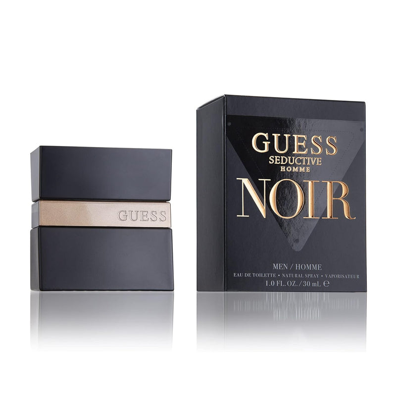 Guess Seductive Noir for Men EdT, Linie: Seductive Noir, Eau de Toilette für Herren, Inhalt: 30ml