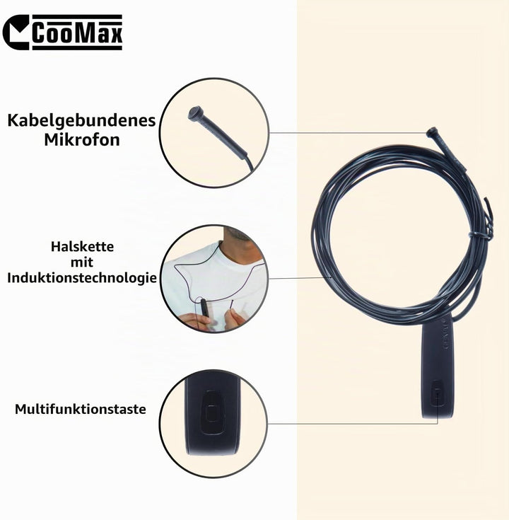 Spion Kopfhörer Bluetooth Kabellos VIP Pro Unsichtbare Kopfhörer mit Mikrofon Handy Prüfung - Mini S