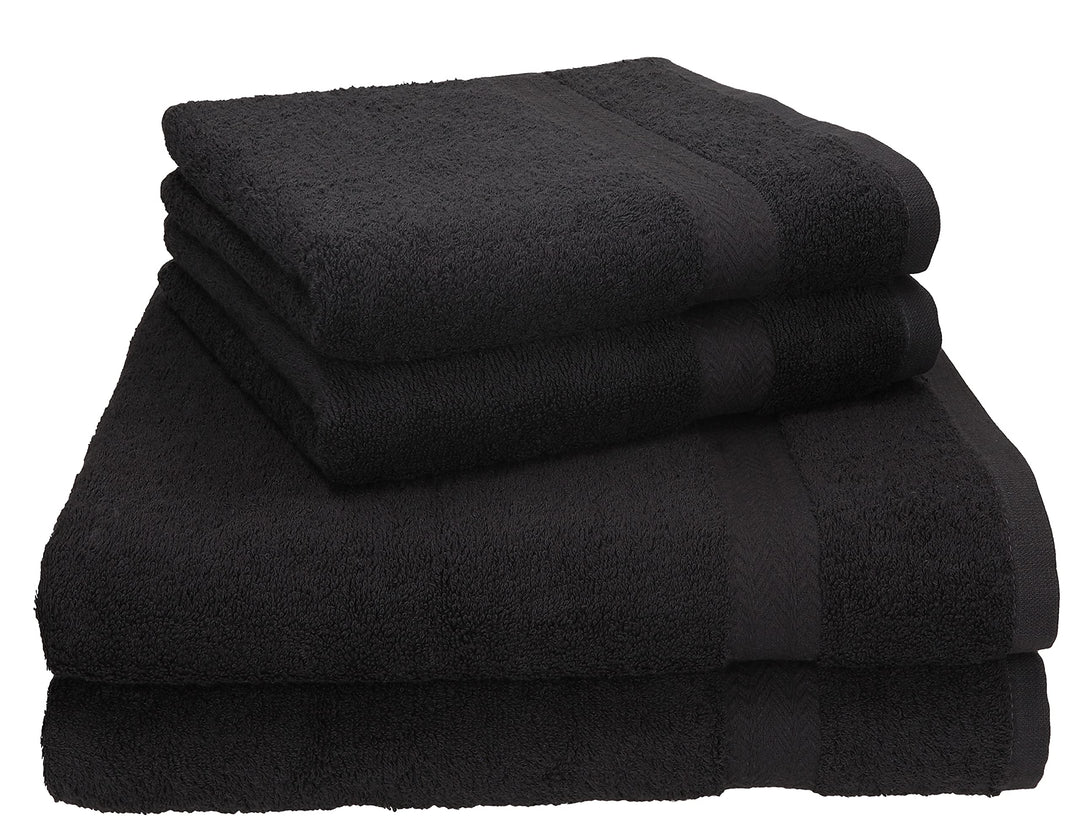 Betz 4-TLG. Handtuch Set Premium 100% Baumwolle 2 Duschtücher Duschtuch Grösse 70 x 140 cm 2 Handtüc