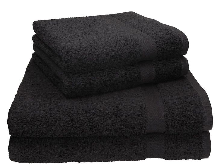 Betz 4-TLG. Handtuch Set Premium 100% Baumwolle 2 Duschtücher Duschtuch Grösse 70 x 140 cm 2 Handtüc