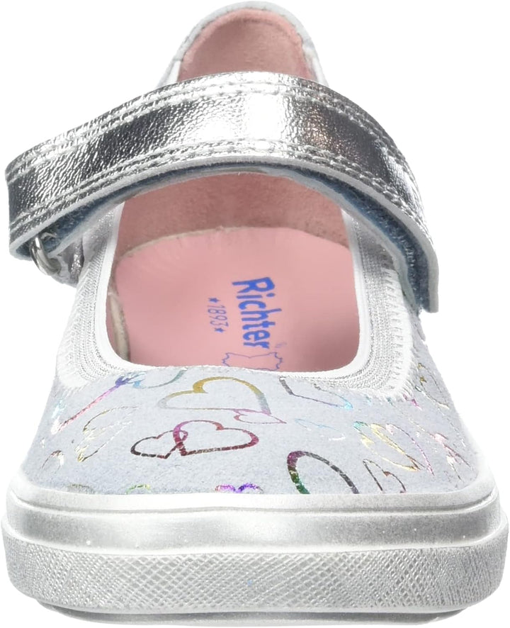 Richter Kinderschuhe Mädchen Ilva Sneaker 25 EU Ciel Silver, 25 EU Ciel Silver