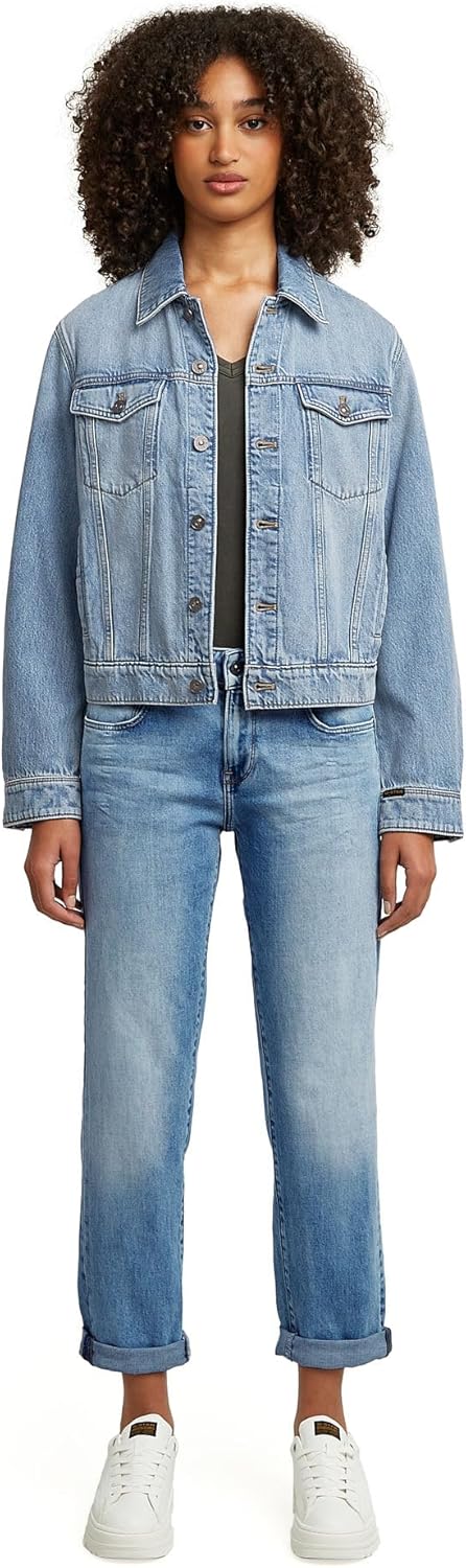 G-Star Damen Kate Boyfriend Jeans 23W / 32L Blau (Lt Indigo Aged D15264-c052-8436), 23W / 32L Blau (