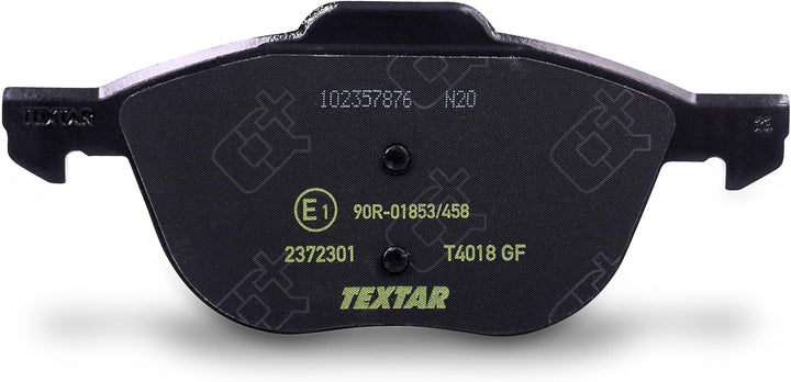 Textar 2372301 Bremsbelagsatz, Scheibenbremse