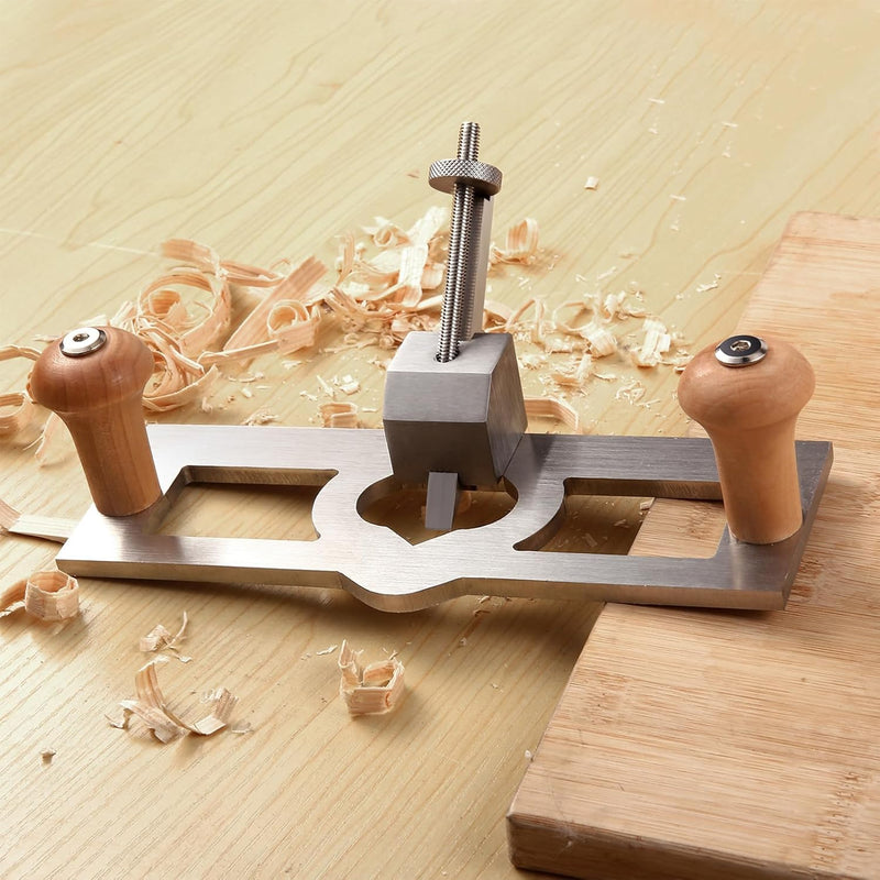 Candeon Router Hobel, Router Flugzeug Handhobe Grundhobel, Handfräshobel Holzhobel Router Plane Holz