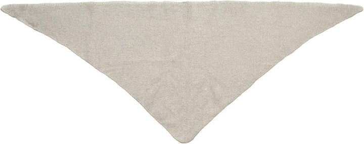 Faera XXL Dreieckstuch Bouclé elastisch weiches Cozy Material Einheitsgrösse Creme, Einheitsgrösse C