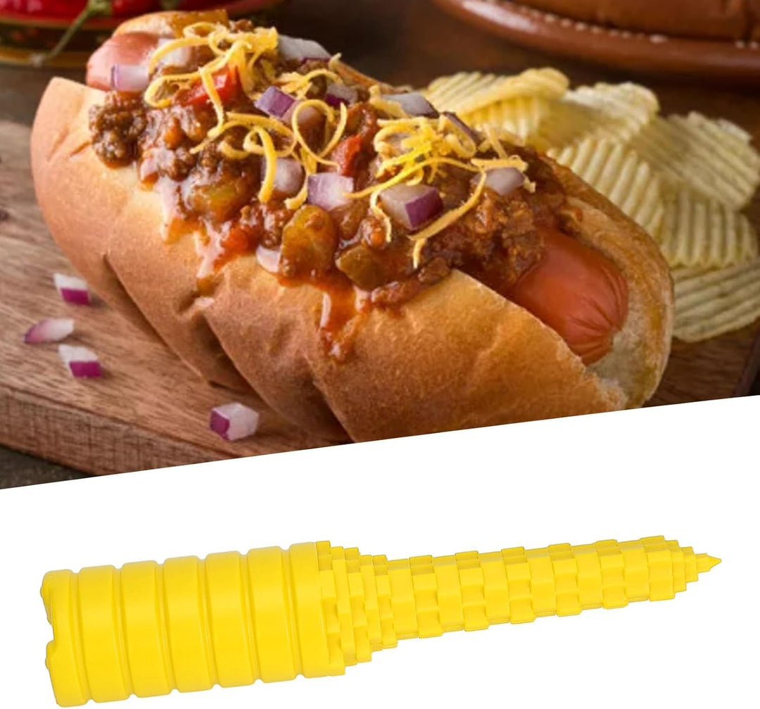 Hotdogger, Hot-Dog-Spiralschneider, Grillwerkzeug, Hotdog-Brötchenbohrer, Werkzeug, Backzubehör, Kre